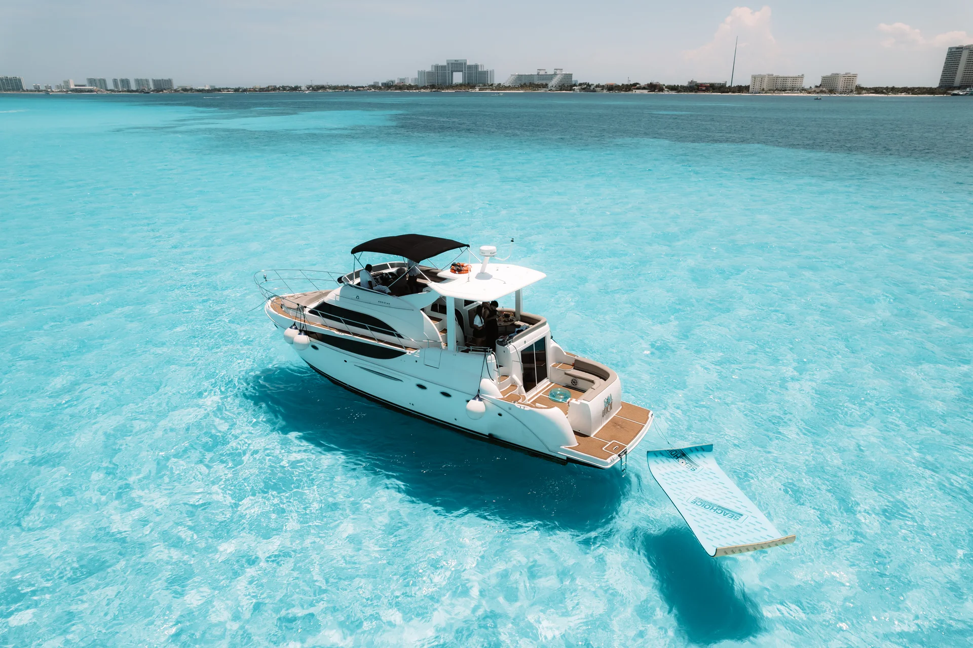 Experiencia privada sobre el mar Caribe