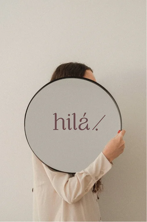 Letrero de marca Hilà diseñado por Creative Lab